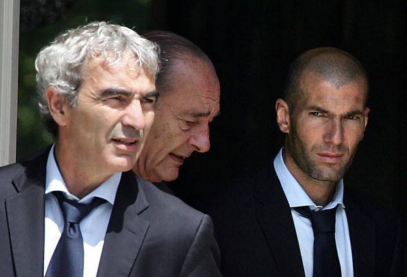 Domenech e Zidane