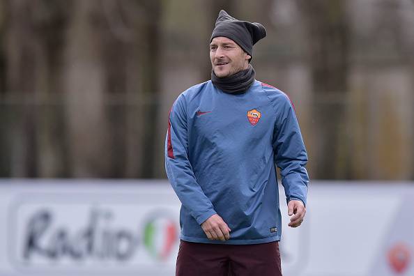 Francesco Totti, capitano della Roma