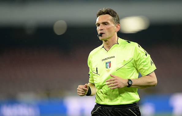 Massimiliano Irrati arbitra Juventus-Inter 