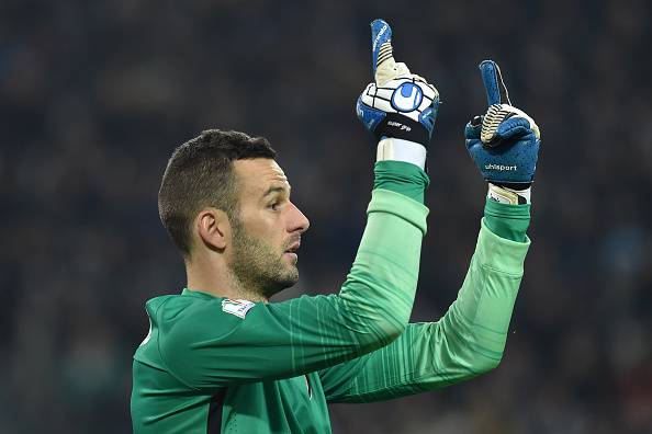 Samir Handanovic portiere dell'Inter