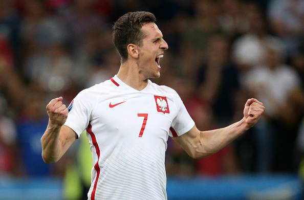 Arkadiusz Milik, attaccante della Polonia è un nuovo giocatore del Napoli