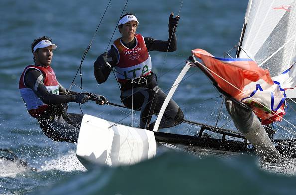 Silvia Sicouri e Vittorio Bissaro (getty images) SN.eu