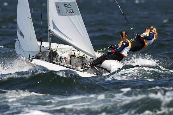 Hannah Mills e Saskia Clark (getty images) SN.eu