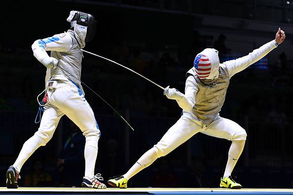 Giorgio Avola e Alexander-Massialas, protagonisti di un match da brividi a Rio 2016