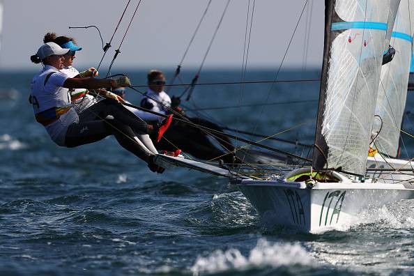 Giulia Conti e Francesca Clapcich, quinte a RIO 2016