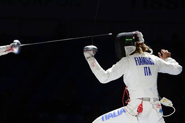 Rossella Fiamingo, protagonista della spada Azzurra a Rio 2016