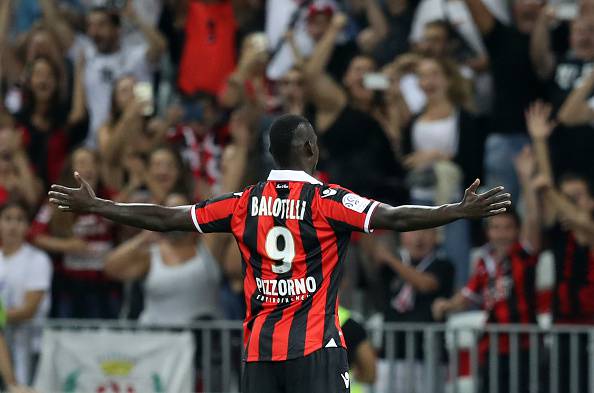 Mario Balotelli, doppietta all'esordio in Ligue 1 per l'attaccante del Nizza