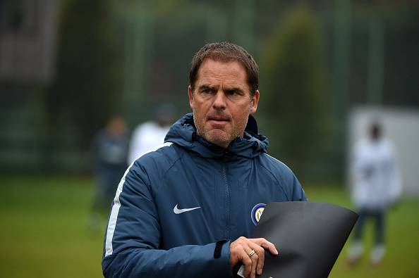 Frank de Boer, ex allenatore dell'Inter