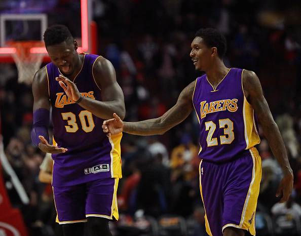 Julius Randle e Lou Williams, cardini dei Los Angeles Lakers