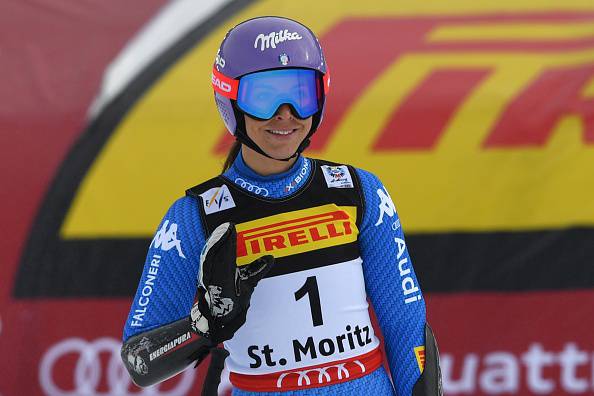 Elena Curtoni Coppa del Mondo Sci Alpino St. Moritz