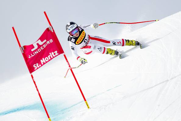 Nicole Schmidhofer Coppa del Mondo Sci Alpino St. Moritz