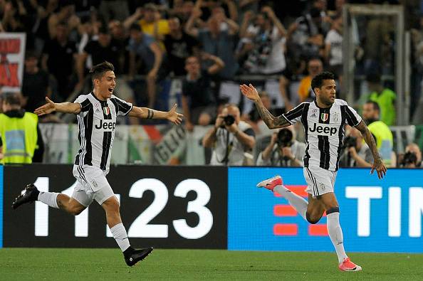 Daniel Alves Coppa Italia Juventus Lazio