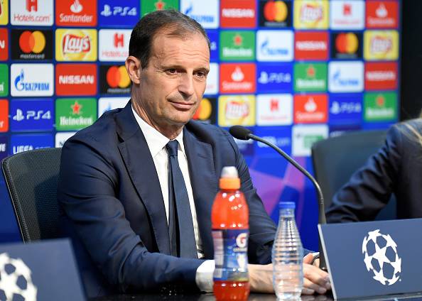 Allegri in conferenza