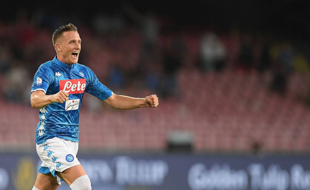 Piotr Zielinski sulla corsa scudetto e Champions