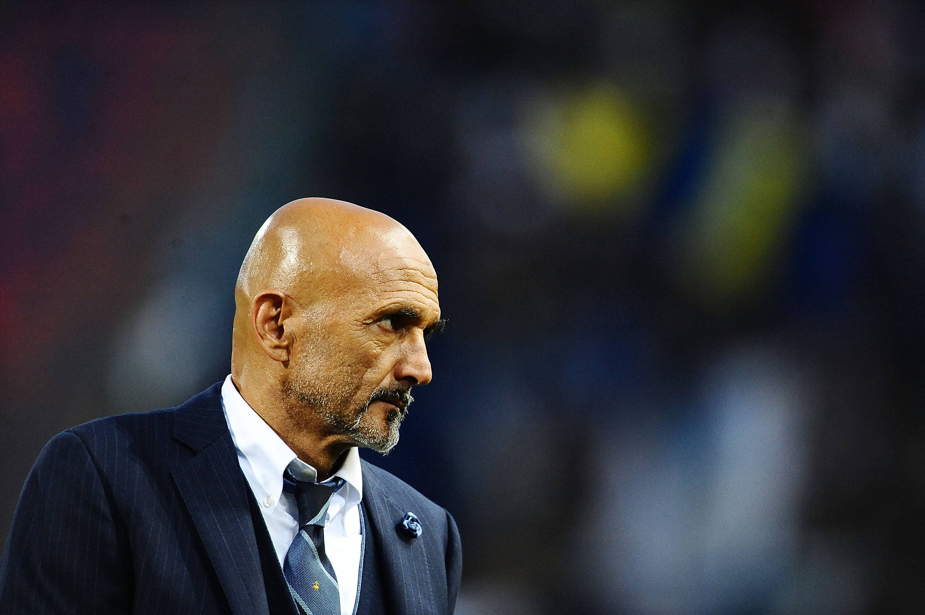 Luciano Spalletti nel dopo partita di Juventus-Inter 