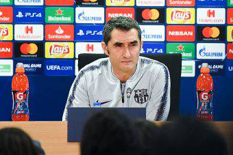 Valverde in conferenza stampa