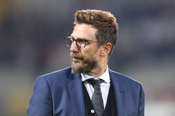 Eusebio Di Francesco dopo la sconfitta contro la Juventus 