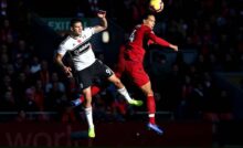 Virgil Van Dijk colpo di testa