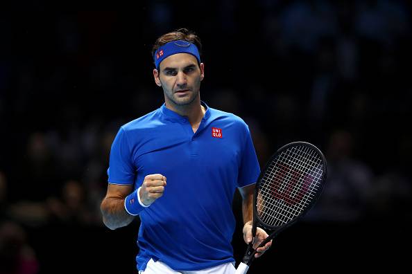 Roger Federer batte Andersen