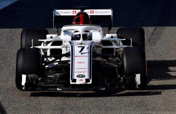 kimi raikkonen alfa sauber f1 formula1 test pirelli abu dhabi