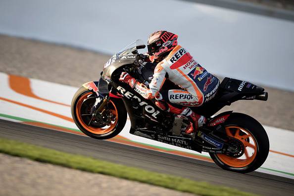 marquez motogp honda jerez test