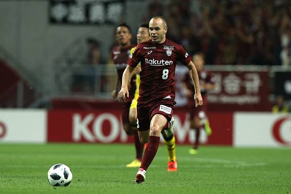 Andres Iniesta Barcellona 