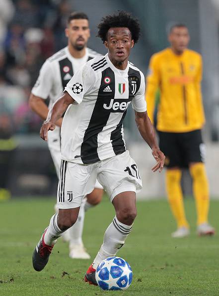 Juan Cuadrado in Young Boys - Juventus 