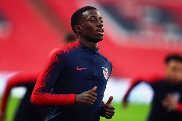 Timothy Weah PSG 