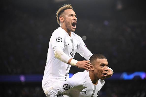 Mbappè e Neymar PSG