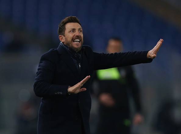 Cagliari-Roma Eusebio Di Francesco