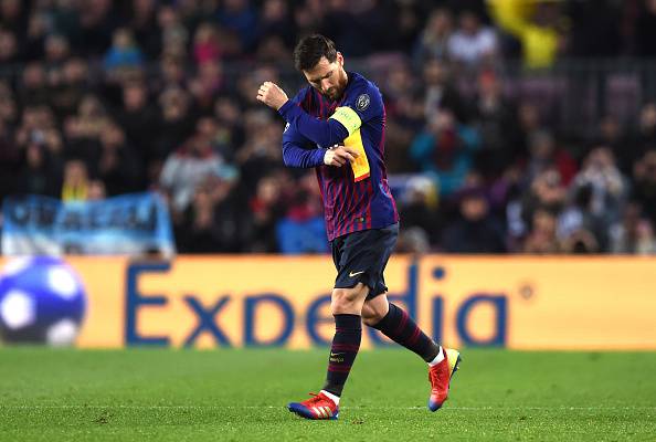 Leo Messi tripletta Barcellona