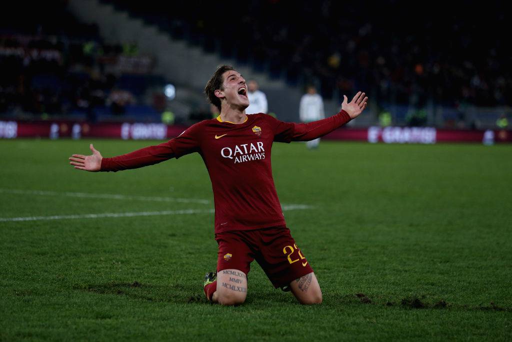 Zaniolo Roma sarebbe nel mirino della Juventus