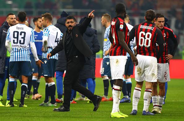 Gattuso Milan-Spal