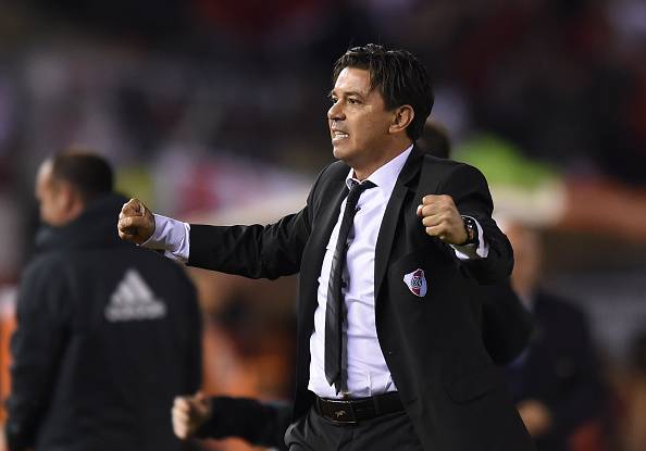 Marcelo Gallardo allenatore River Plate Campione del Sudamerica