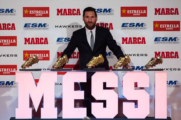 Lionel Messi scarpa d'oro