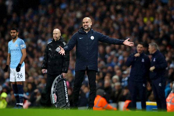 Manchester City Cristal Palace il commento di Pep Guardiola 