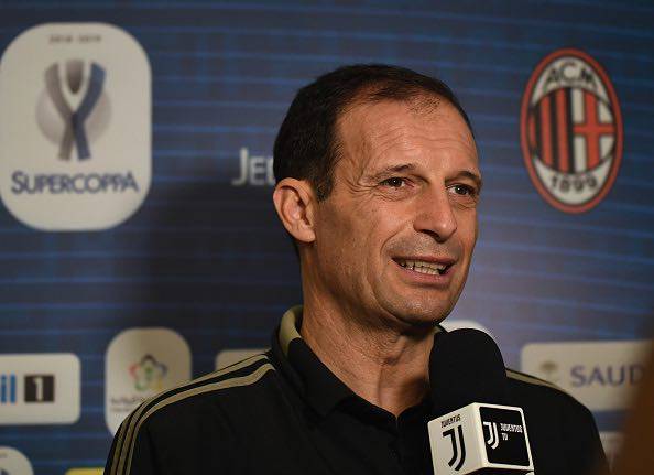 Allegri in conferenza stampa