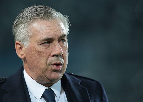 Carlo Ancelotti mastica amaro per l'arbitraggio