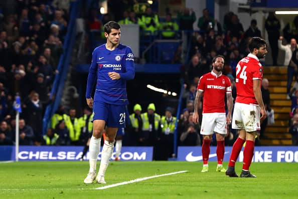 Morata, inserimento del Monaco