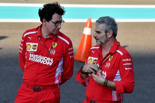 arrivabene binotto ferrari formula1 f1