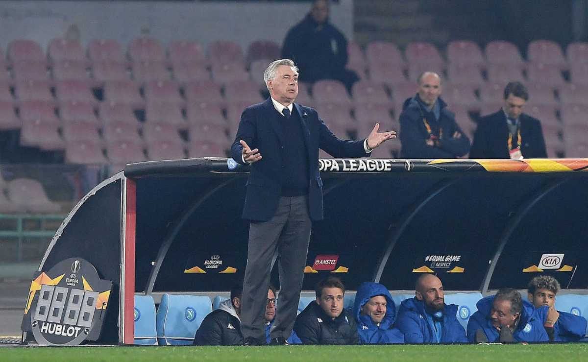Ancelotti Napoli bufera social