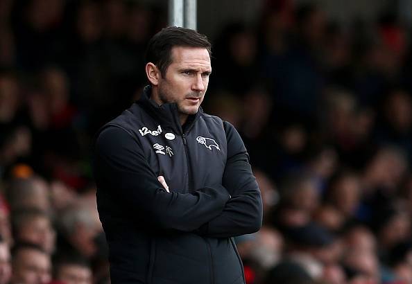 Frank Lampard, manager del Derby County