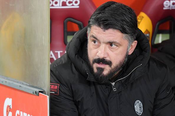 Gennaro Gattuso Milan Cagliari 