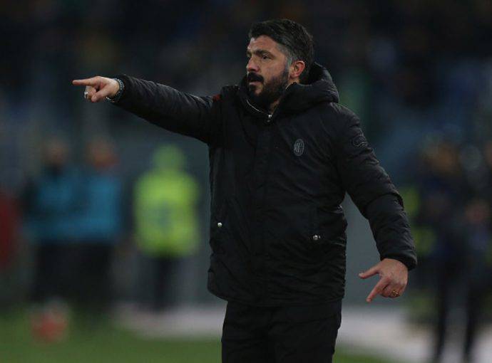 Gattuso Atalanta-Milan