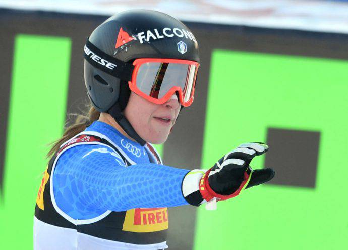 Sofia Goggia argento ai Mondiale in Super G 