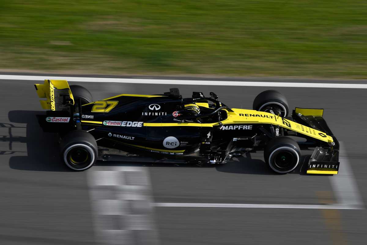 Hulkenberg Renault Formula 1 F1 2019 Test Barcellona