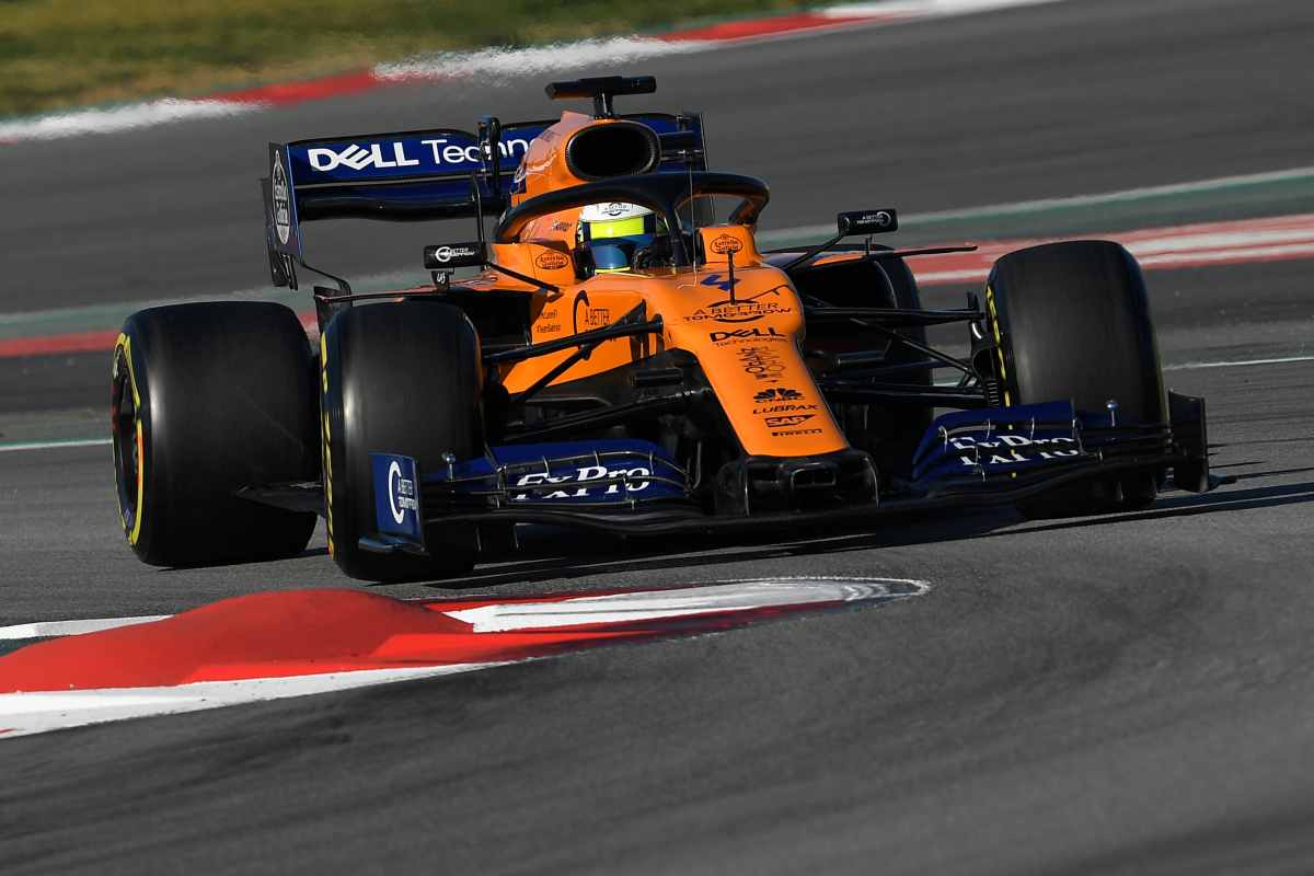 Lando Norris McLaren Formula 1 2019 Test