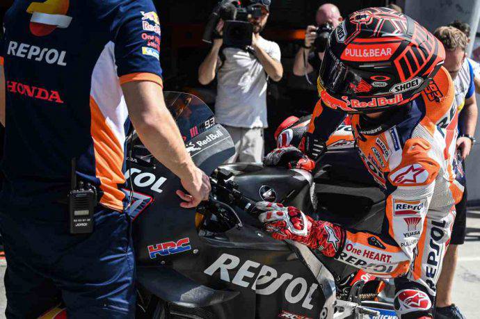 Marc Marquez MotoGP Honda test 2019 sepang