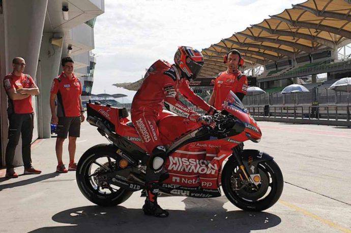 Michele Pirro MotoGP Test Sepang Ducati