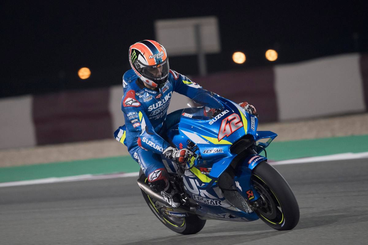 Rins alex Suzuki MotoGP Test Qatar 2019